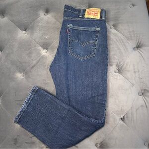 Levi's 541 Medium Wash, Straight Leg, Zip Fly, 38 x 30